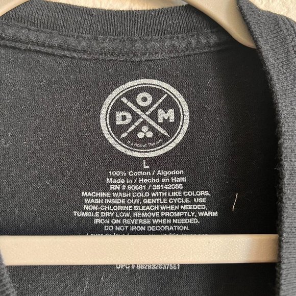 Dom Supreme Racing Tee Measurements - Picture 3 of 3